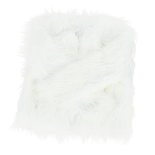 Manteau Chauffant Noël en Fausse Fourrure Blanche pour Cadeau Femme