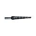 Irwin Tools IRWIN Unibit #21 13/16-Inch to 1-3/8-Inch Step-Drill Bit, 1/2-Inch Shank (10221), Black