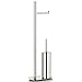 Produktbild Kela 22698, WC-Bürstentopf und Papierhalterung, Toilettengarnitur, Edelstahl 18/10, Lucido, 25 x 13 x 76,5 cm