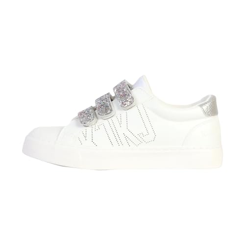 Kaporal Damen Tippyk Freizeitschuhe, Sneaker, weiß/silberfarben, 36 EU