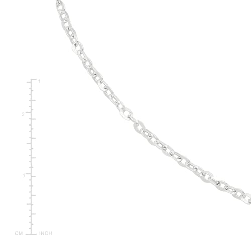 Silpada 'Flat Twist' Charm Chain Necklace In Polished Sterling Silver, 18" #TOP3