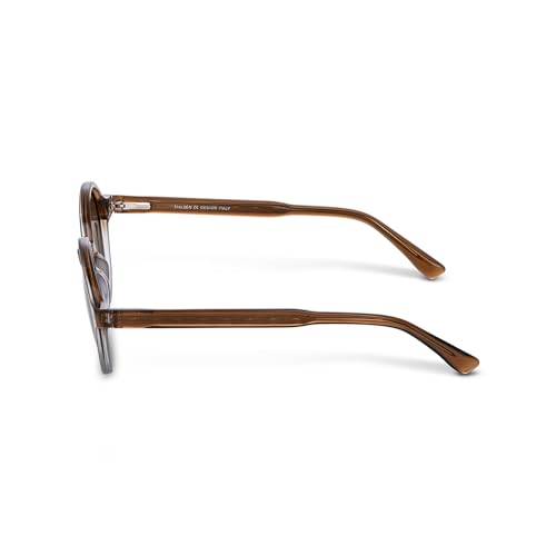 Image of HALDEN inchCOMET inch Series Sunglasses - Italian Sophistication & Japanese Precision in Classic Round Design, 1-Year Warranty