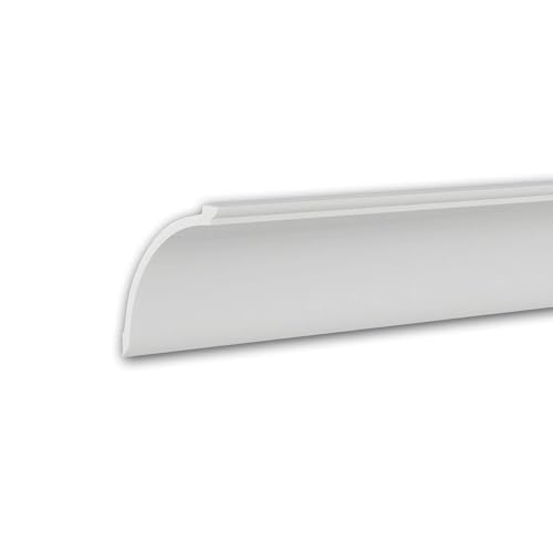Cornisa Profhome 650801 moldura decorativa de techo XPS pretratado 200 x 13 x 13.4 cm para salones