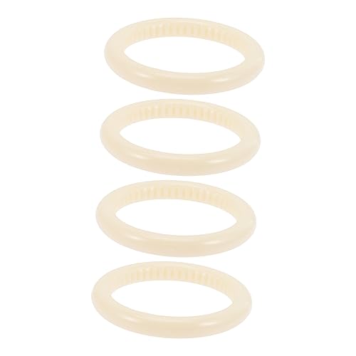 YARNOW 4 piezas Anillos Antideslizantes para Portabebés Accesorio Duradero para Eslingas de Recién Nacidos de Diseño Ondulado para Seguridad