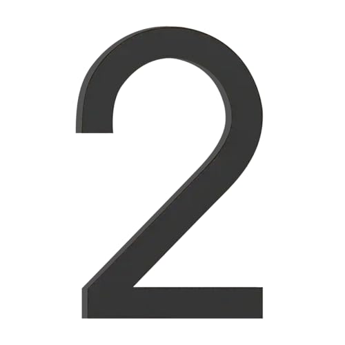 Cozylkx Numeri Civici in Acrilico 3D per Esterni, Numeri per Porte da 10 Cm, Adesivi per Numeri di Indirizzo, Decorazioni da Parete per Casa, Cassetta Postale, Ufficio