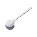 Kitchen Brush for Dish Pot Pan,Dish Brush Professional Long Handle Polyester Ball Dish Scrub Brush Dish Brush for Dish Pot Pan Sink (White)