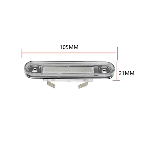 Luz de matrícula LED para sustituir bombillas fundidas en Benz W124 4