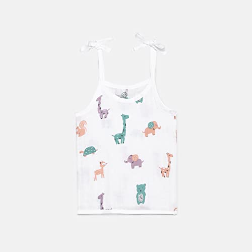 Image of The Boo Boo Club Muslin Knot Jabla Soft Organic Cotton (GOTS) for 0-3 Months Boys and Girls, Pack of 4