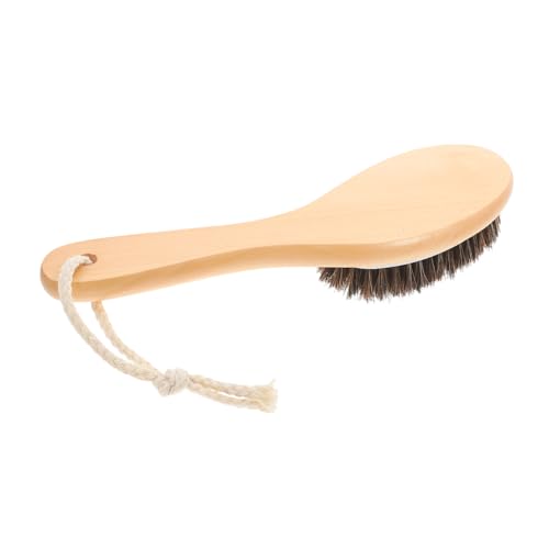 ibasenice Essential Horse Grooming Supply Bristle Brush for Horse Cattle Fur Cleaning Comb Cow Grooming Tool