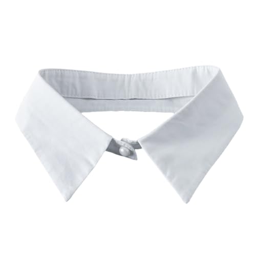 Wayfadacc Weiße Hemdkragen Mädchen Kleidung Zugang Vielseitige Outfit