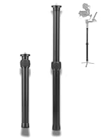 ZLXHDL Gimbal-Verlängerungsstange – 2-in-1 Teleskopstange aus Aluminiumlegierung, Verlängerungsrohr 25–41 cm mit 1/4″-3/8″ Schraube für Stativ-Verlängerung, Kamera & Vlog