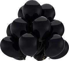 Shreeja CollectionsShreeja Collections HD Metallic Finish Balloons for Birthday/Anniversary Party Decoration (Black,Pack of 100)