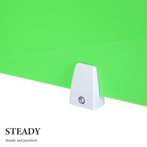 Écran de confidentialité acoustique léger Mipcase vert 50x30 cm pour table - 4