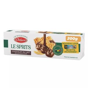Delacre Sprits Chocolat au Lait 150g (Delacre Sprits Milk Chocolate 150g)