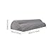 YWJLQH Foot Rest for Under Desk Leg Rest Pillow Under Desk Footrest Leg Pillow for Car, Dark Gray