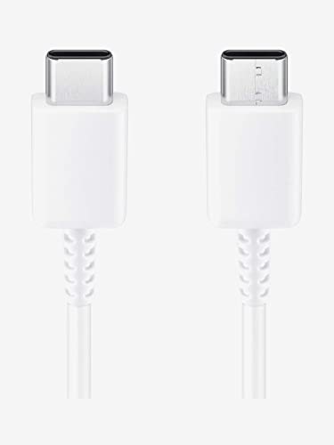 Image of 25W [BIS Certified] Type-C Fast Charger Adapter with Cable Compatible with Samsung Galaxy S26,S25,S24, S23,S22,S21,S20 /Ultra /Fe,A55,M35,M17,M56,M07,M06, A17,A14, A35,F15. S /F /M /A /Z Series (White)