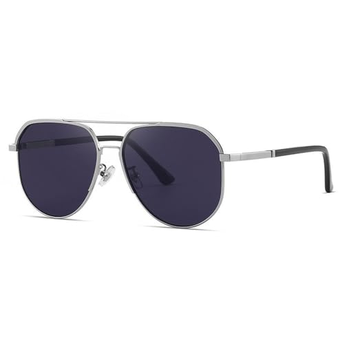Lunettes de soleil homme en métal premium et monture polycarbonate