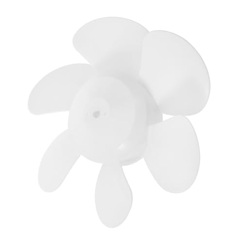 VALICLUD Aspas De Ventilador De Plástico, Ventiladores De Escape, Piezas De Repuesto Para Baño Y Cocina, Ventilador De Mesa Con Pedestal Universal, Hojas De 8 Pulgadas