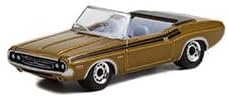 Greenlight 44940-A Hollywood Series 34 - The Mod Squad 1968-73 TV Series - 1971 Dodge Challenger 340 Convertible - Gold 1/64 Scale
