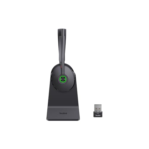 Yealink BH74 con Stand Teams Cancelación de Ruido Activa y Conector Dual USB-A C para Oficina 4