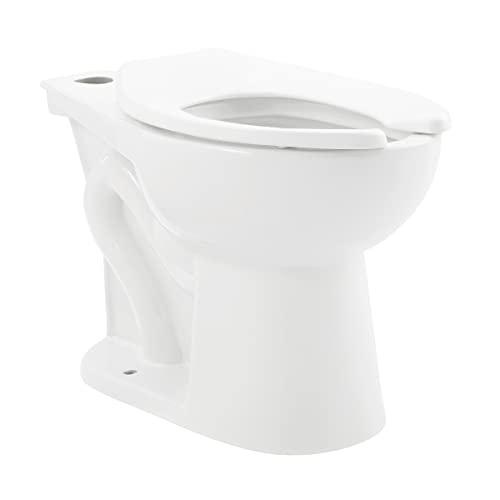 Sirène Floor-Mounted Comfort Height Commercial Elongated Top Flush Spud Flushometer Toilet Bowl by Swiss Madison - Used condition - US$116.13