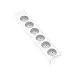 Produktbild Garza - Reiher 430056 Power-Base lose ohne Kabel 6 Schuko-Steckdosen, Farbe, weiß, Medium