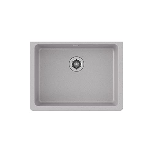 Elkay Quartz Classic Elguad2519Pdgs0 Greystone Single Bowl Undermount Ada Sink With Perfect Drain #TOP18