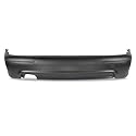 JOM Heckstoßstange kompatibel mit BMW 5er E39 1996-2003 (ohne PDC) Schwarz 1tlg