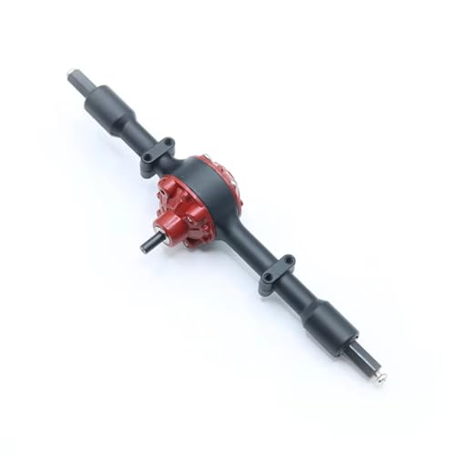 RC�t�����g���A�A�N�X���Z�b�g For WPL C14 C24 C54 C74 C74-1 RC �J�[�p���^���A�N�X���t�����g�����A�A�N�X�������E�A�b�v�O���[�h�A�N�Z�T���[(Black,Rear axle)