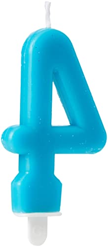 amscan 9900765 Candle num. 4 Glitter