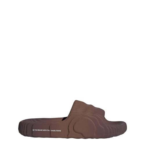 Adidas Originals Adilette 22 - Boys' Grade School (IG7493, Black/Brown)
