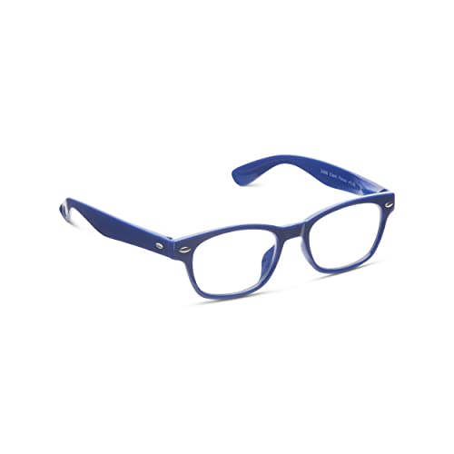 Peepers by PeeperSpecs Clark Blue Light Blocking Reading Glasses, Blue +1.75