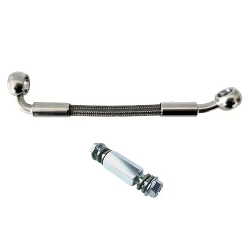 Flexible frein hydraulique moto 220cm durite embrayage huile raccord banjo M10