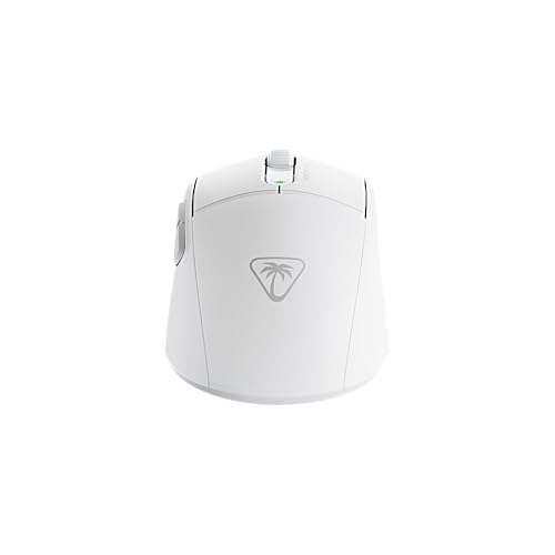 Image of Turtle Beach Burst II Air - 2.4GHz Wireless Gaming Mouse: 47g Ultra Lightweight, Optical Switches, Symmetrical, 26K DPI Optical Sensor, Bluetooth, 120-hour Battery, USB-C Cable - White