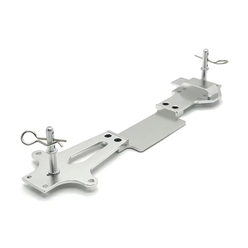 Plaque de plancher en métal WLtoys 144002 réparer châssis cassé argent