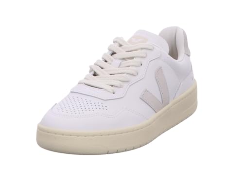 Image of Veja Women's V-90 O.T. Leather Sneakers