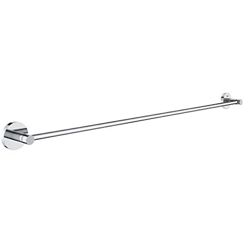 GROHE Essentials 800mm Towel Rail with Chrome Finish Cover