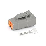 Andere Teilenummer 4Pin DTM06-4S / DTM04-4P Automotive Wasserdichter Stecker Männlich Weiblich Kopf Und Terminal Kabelbaum Steckdose ANNBCDL(Female set)