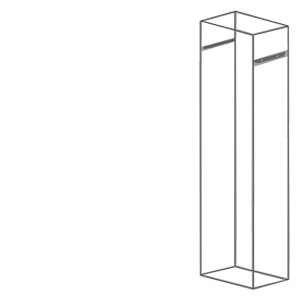Support de barre de cuivre Siemens Sivacon S4 entraxe principal 400 mm