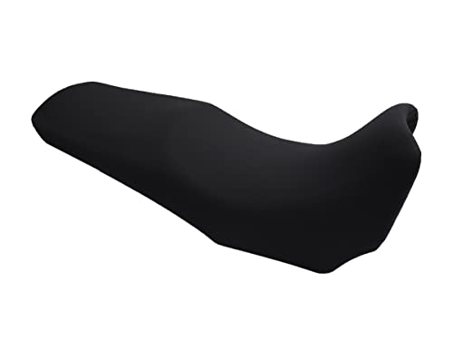 Moto Discovery Funda de Asiento Compatible con Yamaha TDM 900 2002 2011 Color Negro