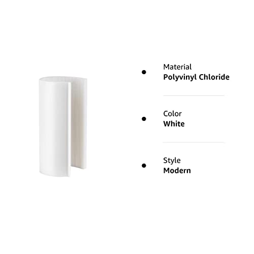 Snap Clamp 1/2 Inch X 4 Inches Wide For 1/2 Pvc Pipe White 10 Per Bag #TOP7