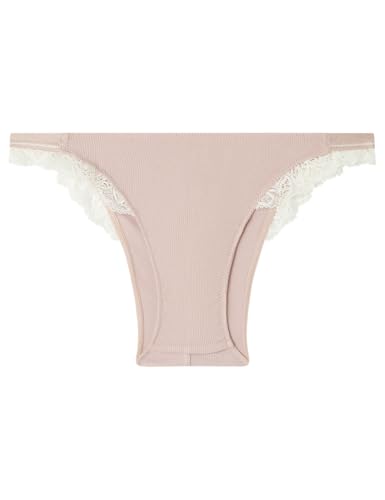 Women'secret Braga Brasileña Algodón Brief, Pink, M para Mujer