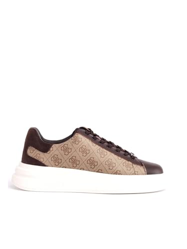 Guess Sneakers FMTELB ELE12 BROWN MARRONE 44