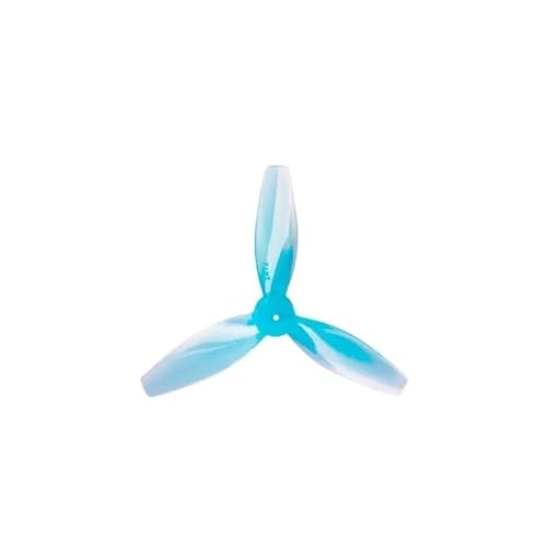 Hélice 61mm 2 pouces renforcée à 3 pales pour moteur brossé 8520 bleu