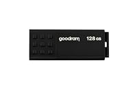 goodram USB-Speicherstick mit 128GB UME3 - USB 3.0 DatenSpeicherung Pen Drive - Lesegeschwindigkeit bis zu 60 MBs - mit Anti Rutsch Memory Stick - USB Flash Laufwerk Schwarz 10,3 x 12,3 x 1,2 cm – Ansicht 2