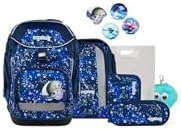 ergobag Pack Set Bundle School Backpack Ergonomic Flexible, 7 Pie...