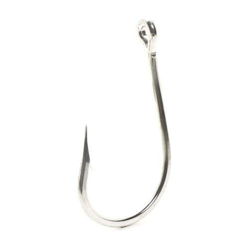 Mustad 7691S Big Game Southern and Tuna SS Forged Fishing Hook 7/0 2-Pack