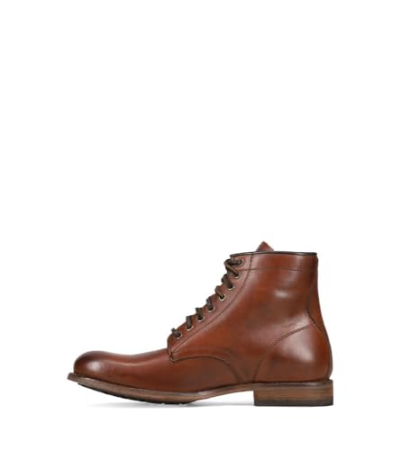 Frye Tyler Lace Up Boots for Men Crafted from Soft Vintage Leather with Blake Construction, Burnished Toe and Heel, and Rubber Inserts on Leather Soles – 5 ¾” Shaft Height4