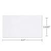 Staples #6 White Standard Business Envelopes, VFlap Gummed Closure, LetterSize Mailing Envelopes, 500/Pack