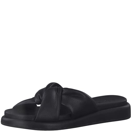 MARCO TOZZI Damen Pantolette, flacher Absatz, weiches FEEL ME Fußbett,...